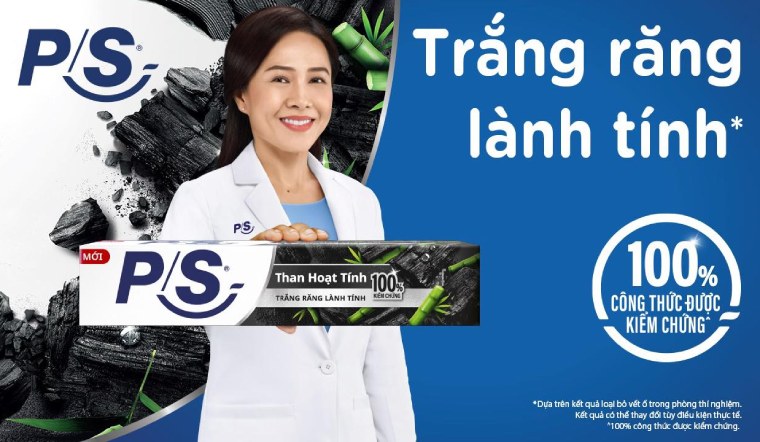 Kem đánh răng P/S than hoạt tính có gì đặc biệt?