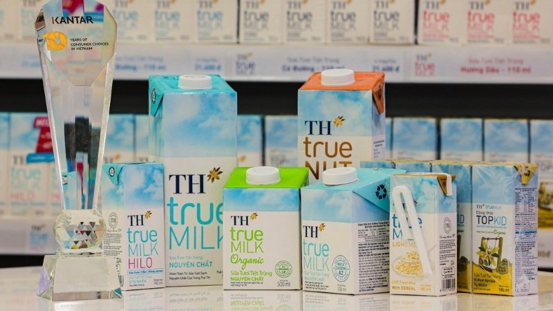 TH True Milk là thương hiệu sữa nổi tiếng tại Việt Nam