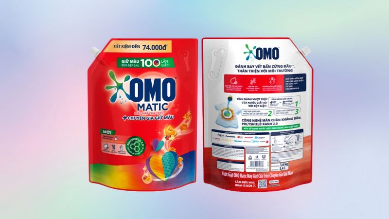 Cần làm sạch vết bẩn cứng đầu thì nên chọn nước giặt OMO