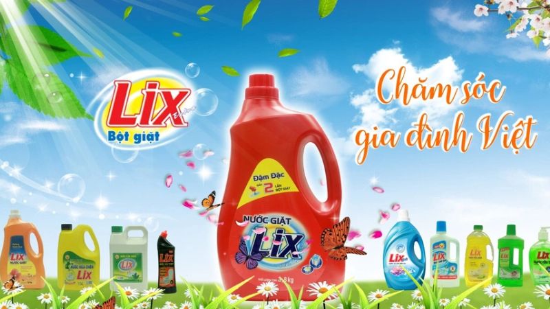 Nước giặt Lix có mùi hương nhẹ nhàng, dễ chịu, thời gian lưu hương trung bình