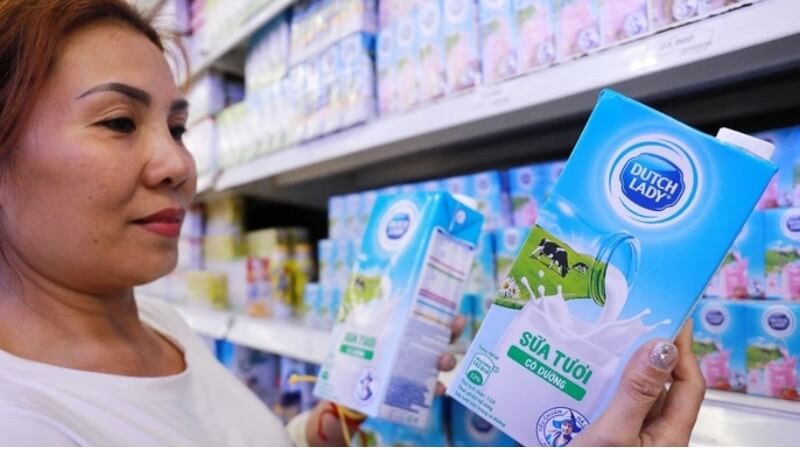Sữa tươi Cô gái Hà Lan có nhiều hương vị thơm ngon