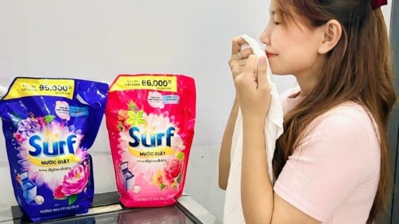 Bí quyết giặt sạch và thơm lâu hơn với Surf
