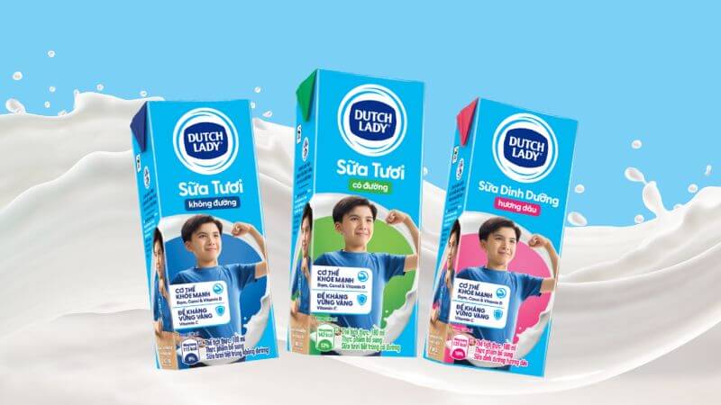 Bạn nên mua sữa tươi Dutch Lady tại những hệ thống uy tín