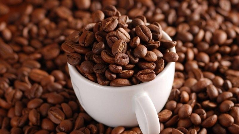 Hạt cà phê rang tươi thơm ngon chất lượng cao