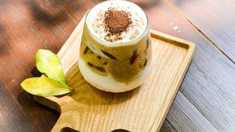 Cà phê muối matcha độc đáo kết hợp hương trà xanh thanh mát