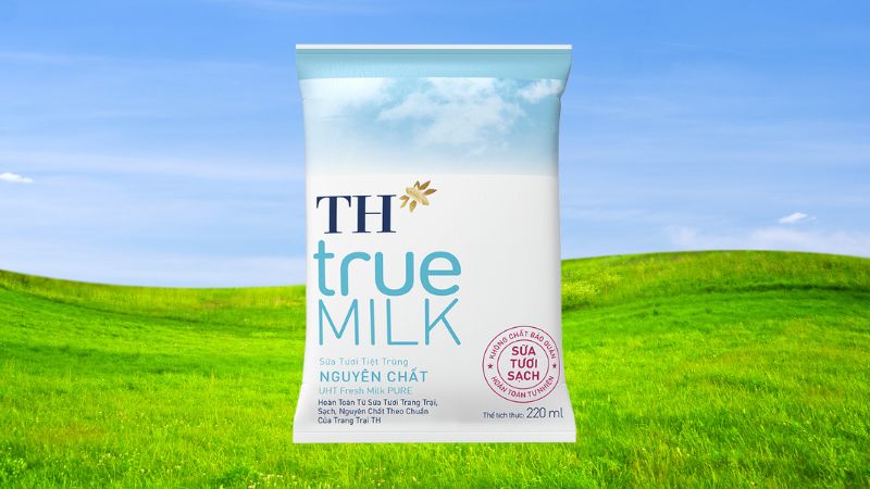 Sữa tươi TH true MILK tiệt trùng nguyên chất