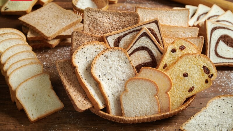 Tùy theo từng loại mà hàm lượng calo có trong bánh mì sandwich sẽ thay đổi