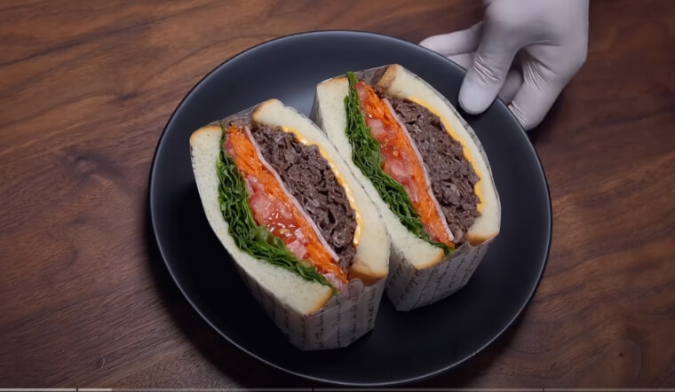 Cách làm bánh mì sandwich kẹp thịt đơn giản cho bữa nhẹ