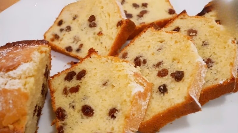 Bánh xốp mềm, vị thanh nhẹ dễ ăn cả ngày