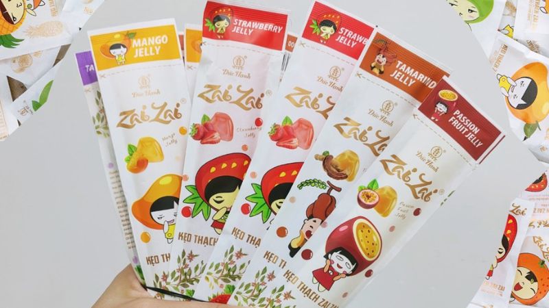 Thạch Zai Zai không được khuyến khích ăn quá nhiều