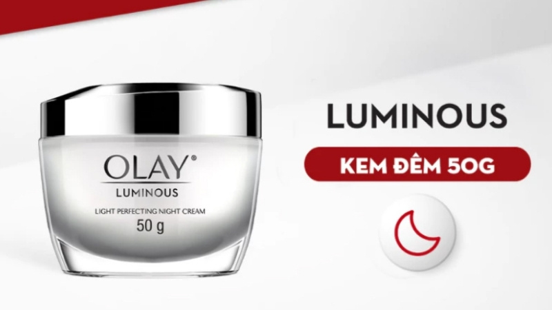 Dòng kem đêm chuyên sâu giúp phục hồi, dưỡng ẩm và làm sáng da hiệu quả sau giấc ngủ