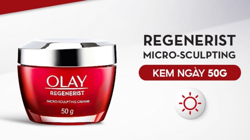 Kem dưỡng ngày Olay Regenerist có phiên bản tích hợp SPF, tiện lợi cho bước chống nắng