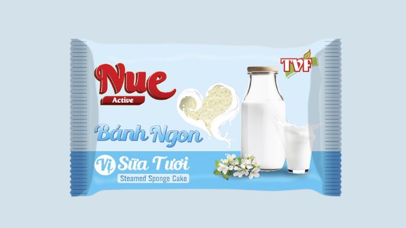 Bánh Nue vị sữa tươi