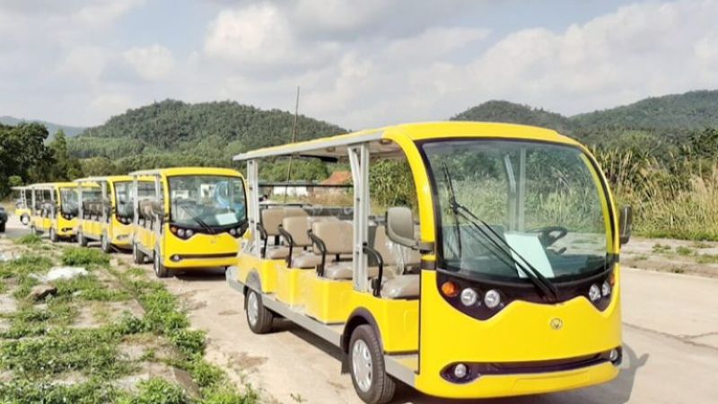 Di chuyển đến các bãi tắm ở Cô Tô bằng phương tiện gì?