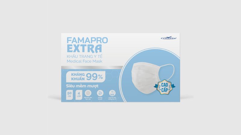 Khẩu trang người lớn Famapro Khẩu trang người lớn Famapro