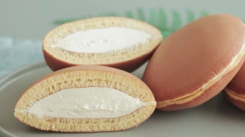 Bánh rán Doremon nhân kem mát lạnh, béo ngậy