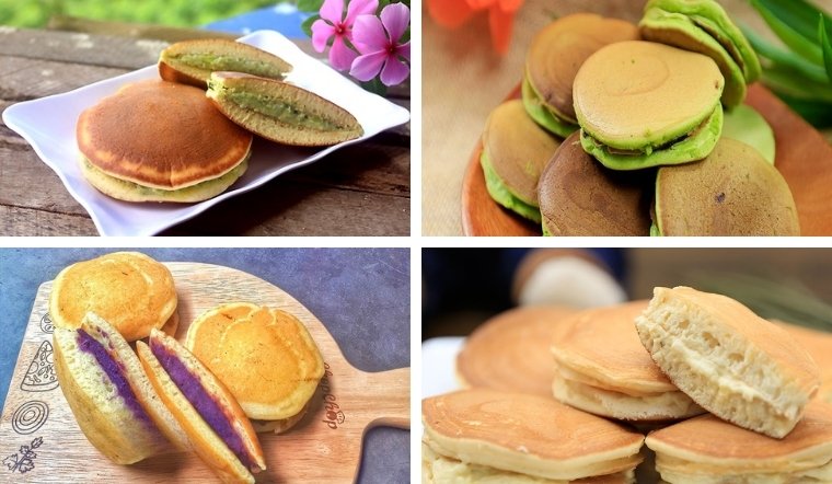 Các vị bánh rán Doremon ngon, hấp dẫn