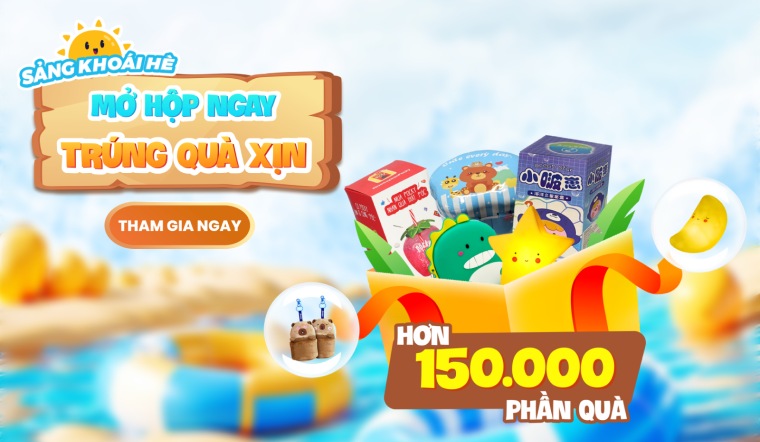 'MỞ HỘP NGAY - TRÚNG QUÀ XỊN' - Chơi game liền tay, nhận quà hấp dẫn