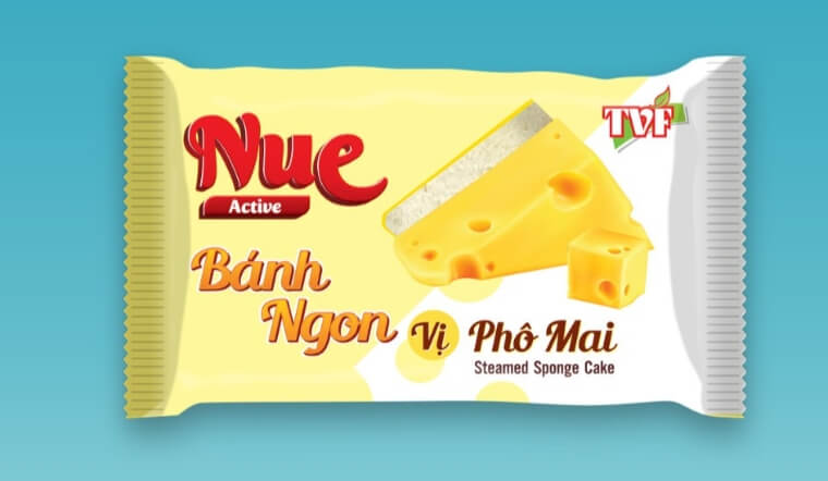 Bụng đói giữa giờ, thưởng thức Bánh bông lan tươi Nue vị phô mai