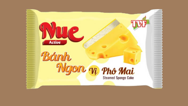 Bánh bông lan tươi Nue vị phô mai