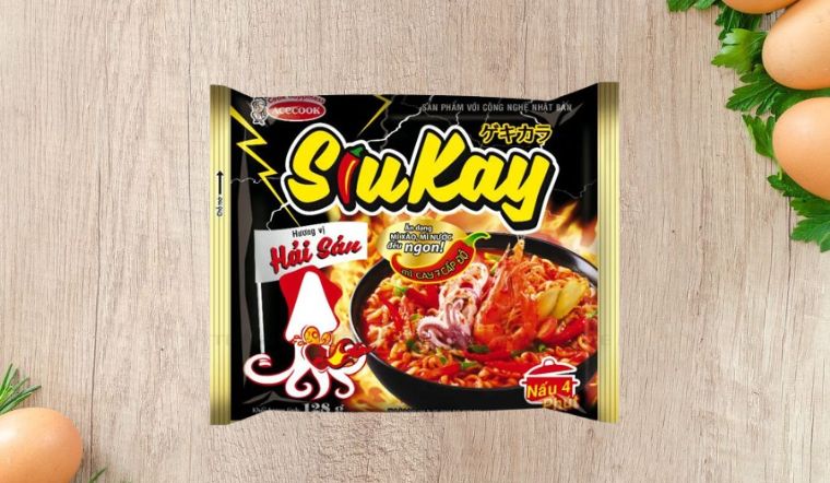 Review mì SiuKay hải sản siêu hot, có ngon như lời đồn?