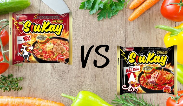 Mì SiuKay bò hay hải sản ngon hơn?
