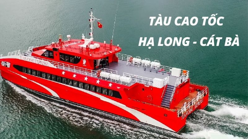 Các câu hỏi thường gặp khi đi tàu cao tốc sang Cát Bà