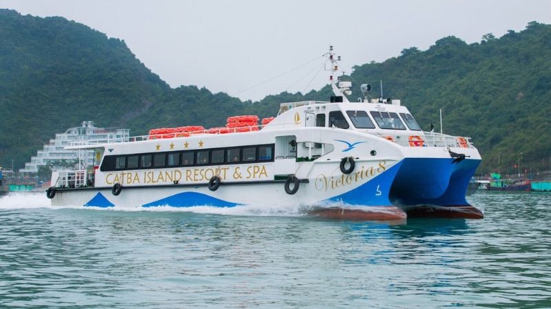 Tàu cao tốc xuất phát từ Cảng Hồng Bàng (Bến Bính cũ) – Hải Phòng