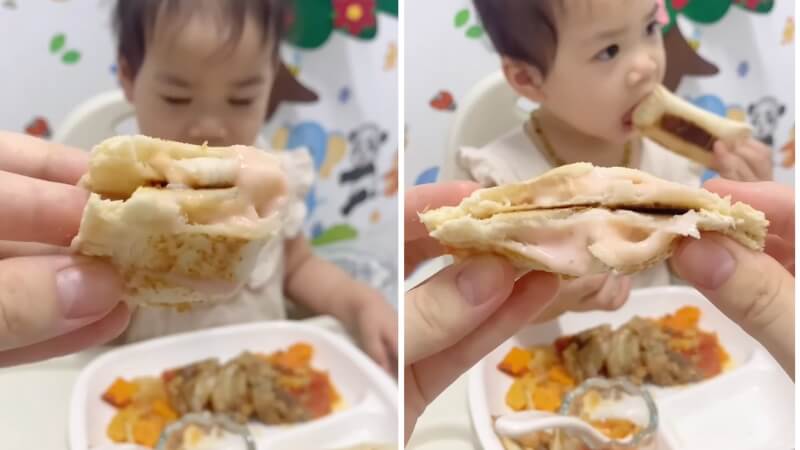 bánh mì sandwich cho bé