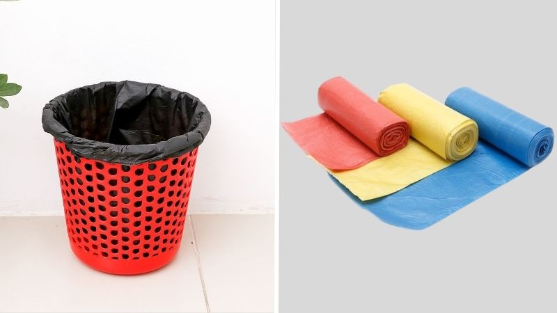 Túi rác cuộn có nhiều kích thước, phù hợp với mọi nhu cầu