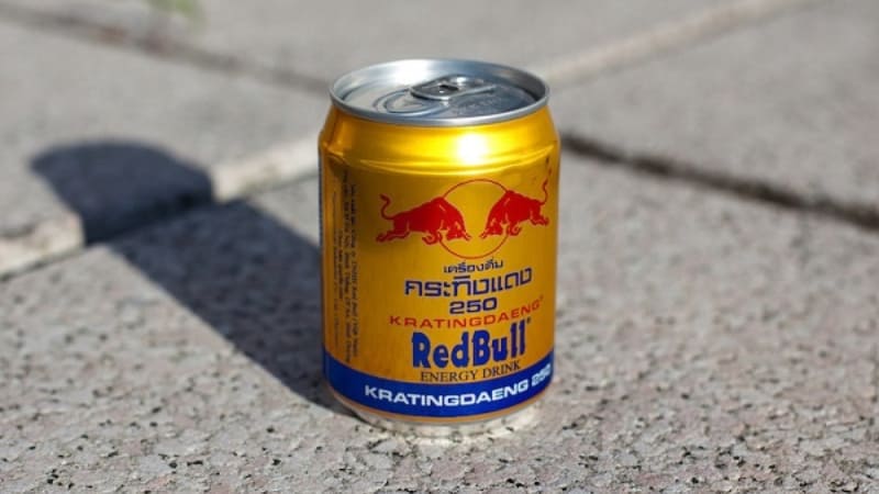 Redbull Thái ít calo nhưng nhiều đường và caffeine