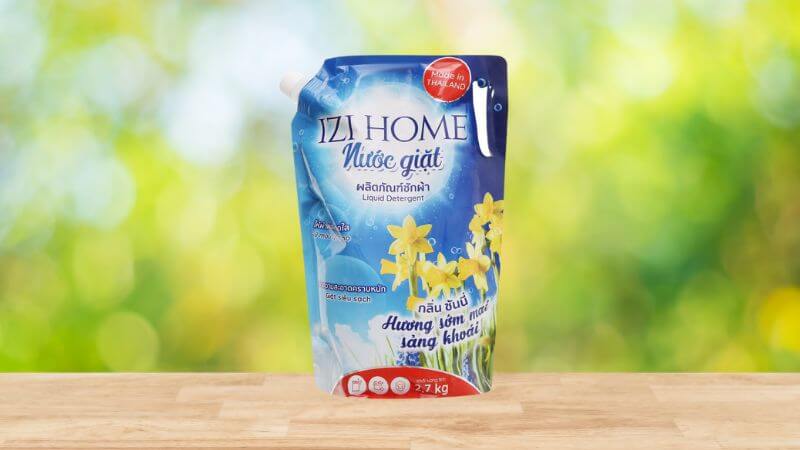 Nước giặt hương sớm mai izi home Thái Lan