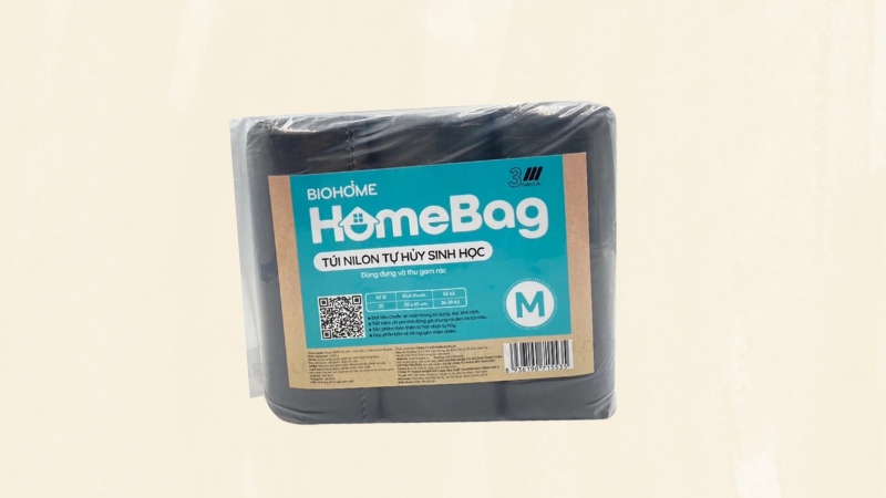 Túi rác nilong tự hủy sinh học Biohome Túi rác nilong tự hủy sinh học Biohome
