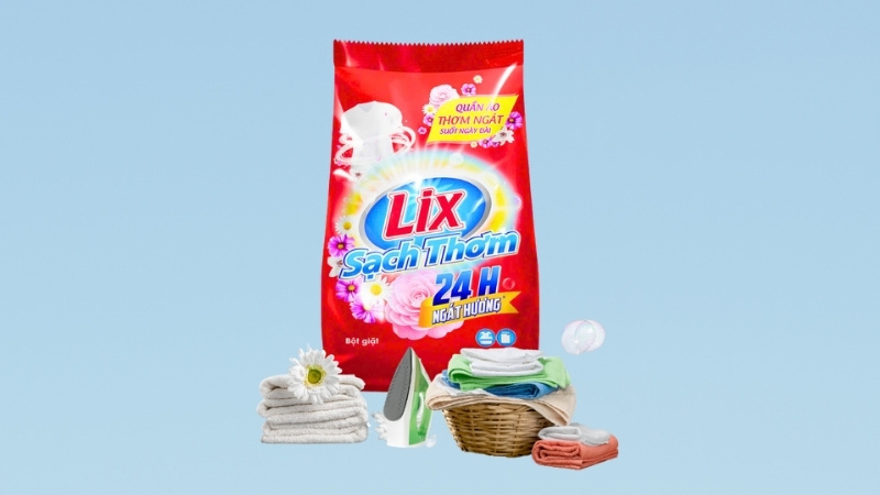 Bột giặt Lix sạch thơm 24h ngát hương có gì đặc biệt?