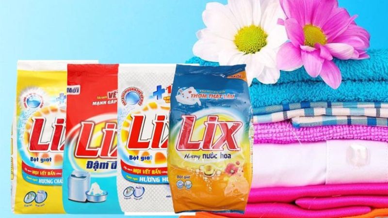 Bột giặt Lix được đánh giá là hiệu quả và giá cả hợp lý