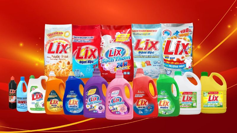 Bột giặt Lix là sản phẩm của Công ty Cổ phần Bột giặt Lix, một doanh nghiệp Việt Nam