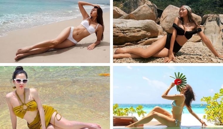 Tổng hợp 12 cách tạo dáng mặc bikini đi biển đẹp nhất