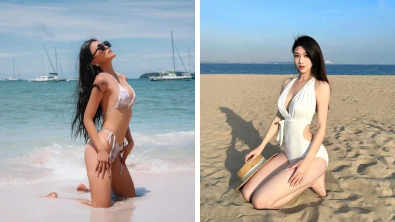 Tư thế quỳ thẳng người tạo cảm giác mềm mại, nữ tính Tư thế quỳ thẳng người tạo cảm giác mềm mại, nữ tính