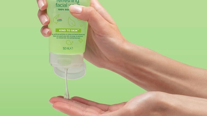 Nhận biết qua kết cấu của gel rửa mặt