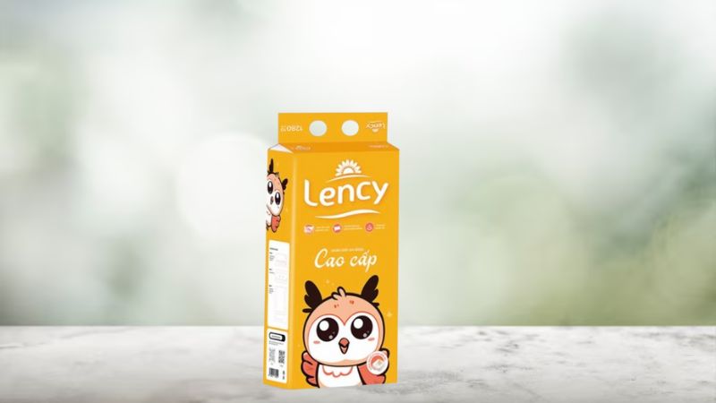 Sử dụng giấy rút đa năng Lency