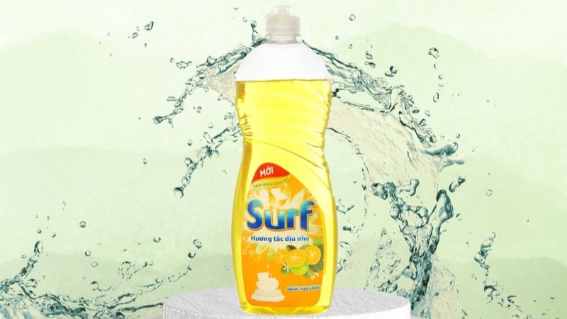 Surf chinh phục người dùng nhờ hiệu quả sạch nhanh, mùi thơm tự nhiên và an toàn