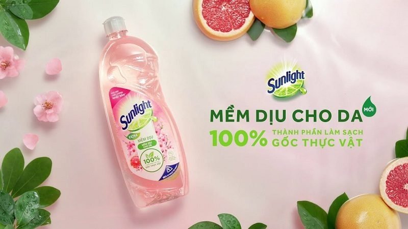 Sunlight được nhiều người dùng tin tưởng nhờ khả năng làm sạch vượt trội, giá cả hợp lý