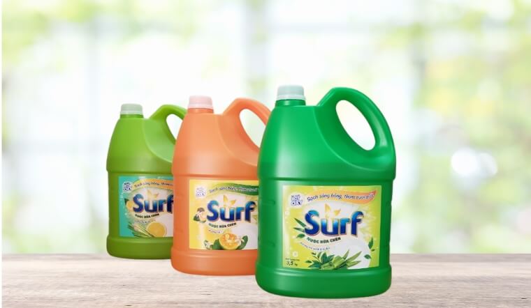 Nước rửa chén Surf có những mùi hương nào? Tìm hiểu chi tiết