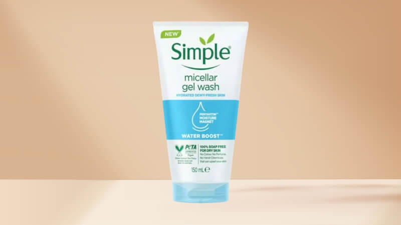 Simple Water Boost Micellar Gel Wash