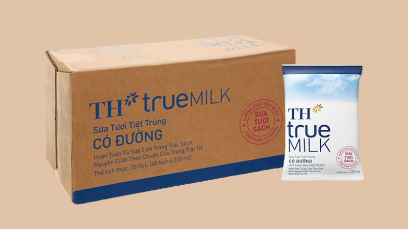 Đôi nét về thương hiệu sữa tươi TH True Milk