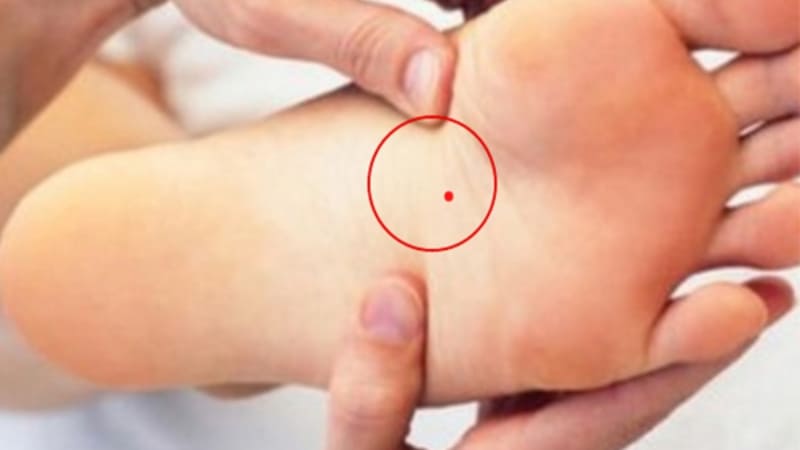 Nốt ruồi son ở lòng bàn chân tượng trưng cho phúc khí, sự nghiệp thịnh vượng