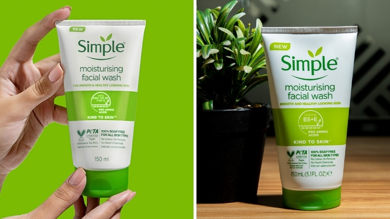 Simple Kind to Skin Moisturising Facial Wash