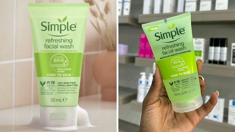 Simple Kind to Skin Refreshing Facial Wash
