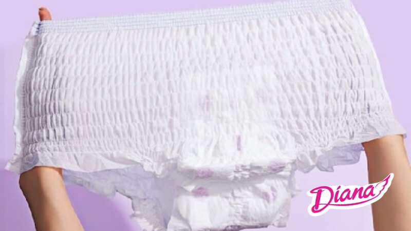 Băng quần Diana là sự kết hợp giữa quần lót và miếng băng thông thường
