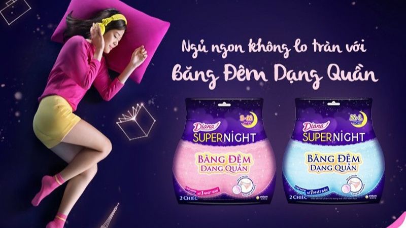 Không dùng quá 8 giờ liên tục, kể cả ban đêm, để giữ vùng kín luôn khô thoáng